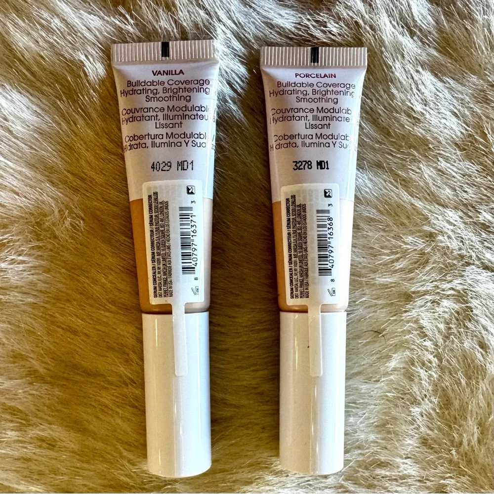 1 set of 2 NEW Flower Beauty Get Real serum concealers